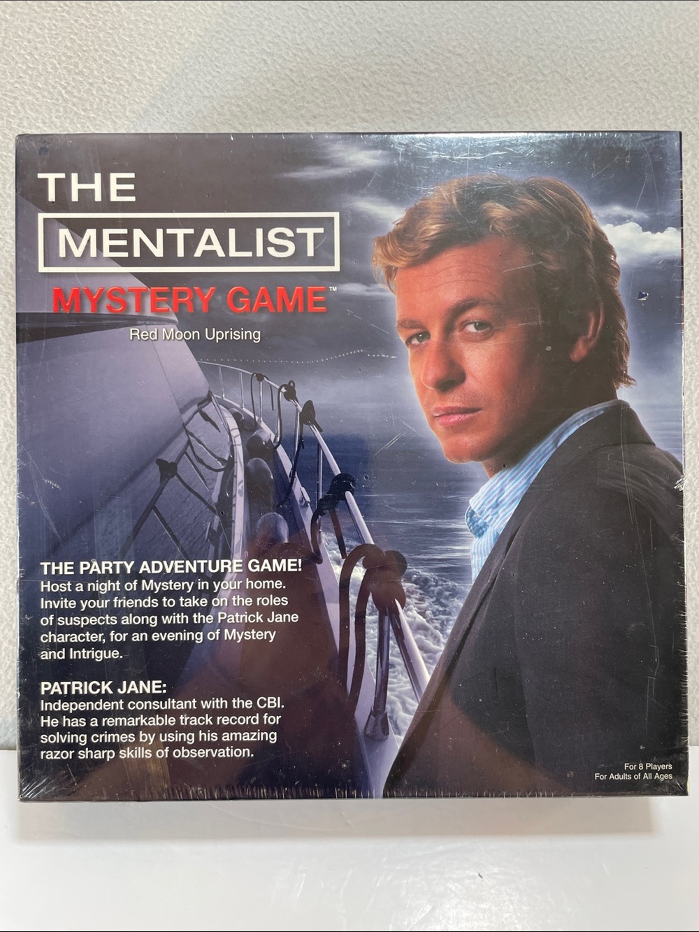 The Mentalist Mystery Game Red Moon Uprising NEW! Sealed